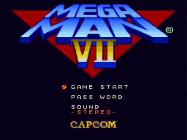 Mega Man 7 screenshot - Basics